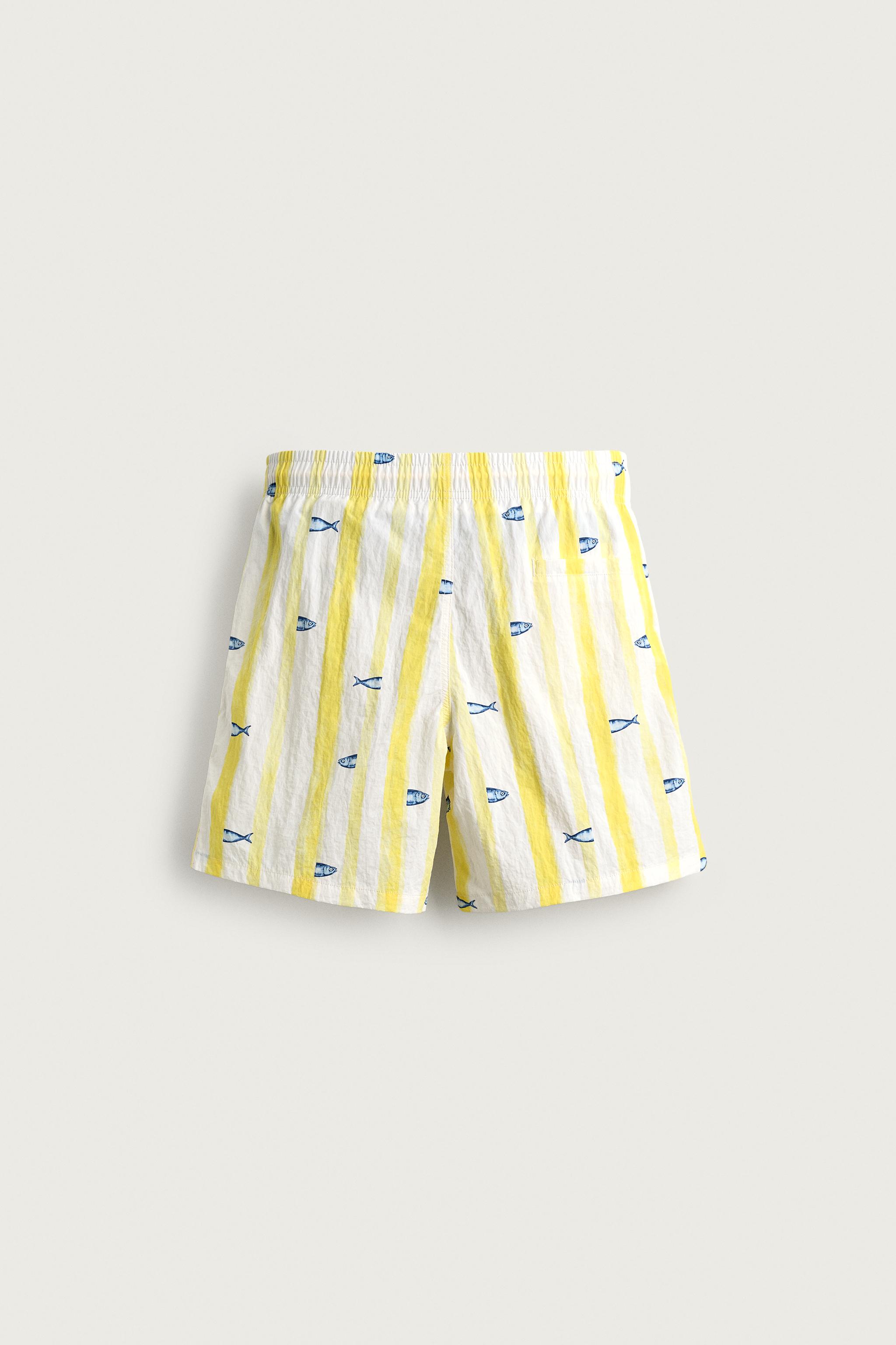 LONG FISH PRINT SWIMSUIT